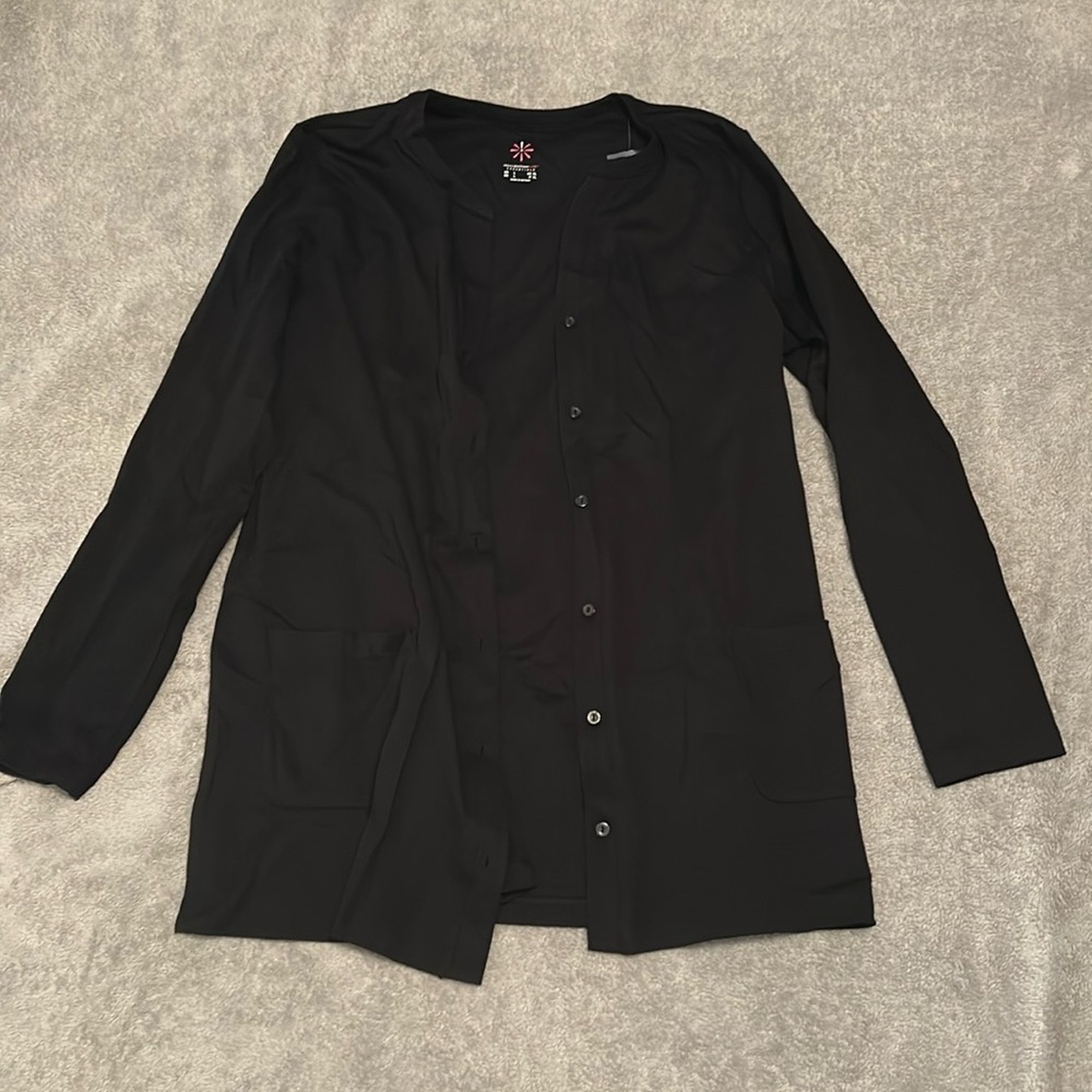 Isaac Mizrahi Live! Essentials Pima Cotton Button Front Top